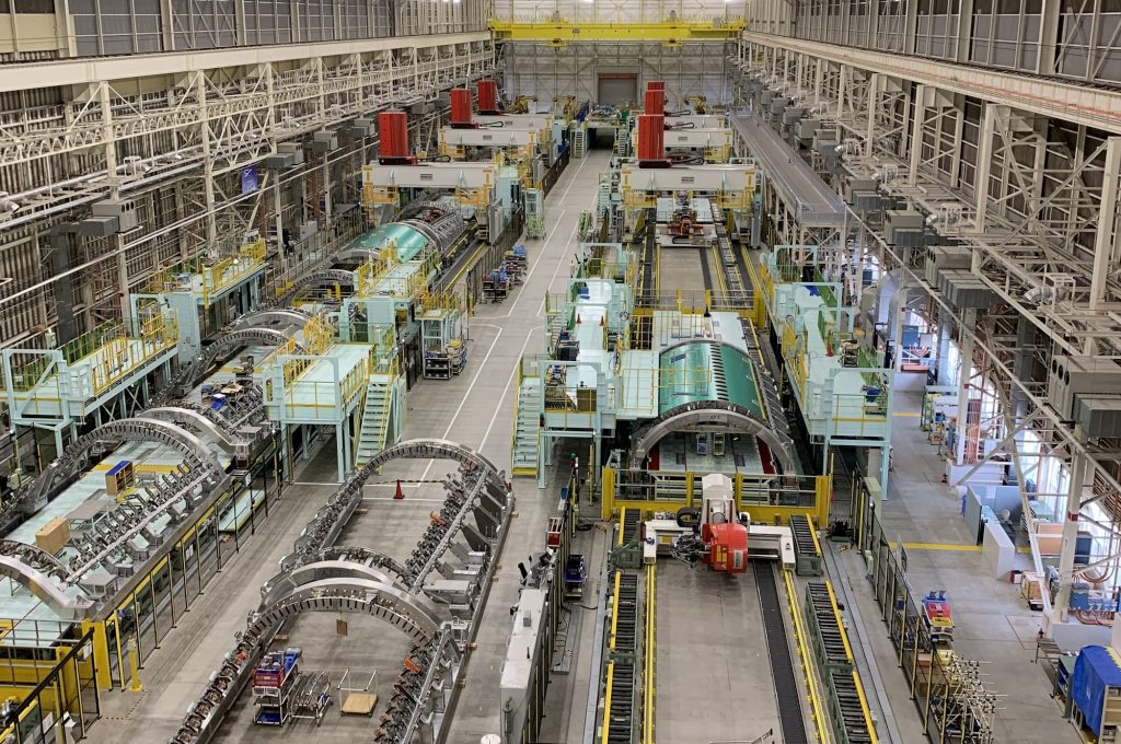 Picture of the production hall web