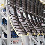 Positioning of fuselage structures with a Jig equipped with the EcoPositioner.