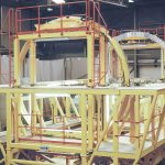 Assembly Station Equipment for fuselage components.