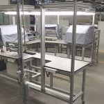 LinesSide workstation with integrated lighting for accurate and efficient processing