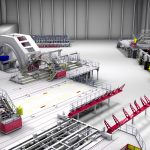 Smart factory concepts for optimized shopfloor management and flexible workplaces.