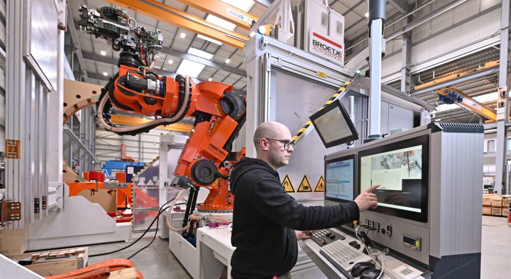 Start-Up of Broetje-Automations Power RACe Robot.