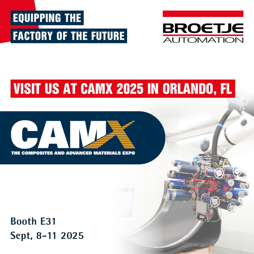 Visit Broetje-Automation at CAMX 2025 - Booth #E31
